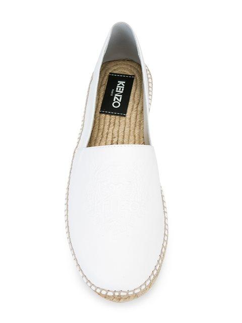 orange kenzo espadrilles