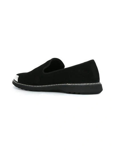 Shop Giuseppe Zanotti Bernie Loafers In Black