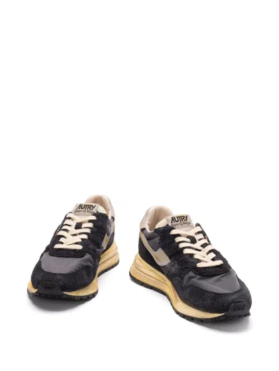 Autry Reelwind Low Suede And Shell Sneakers