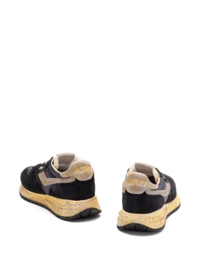 Autry Reelwind Low Suede And Shell Sneakers
