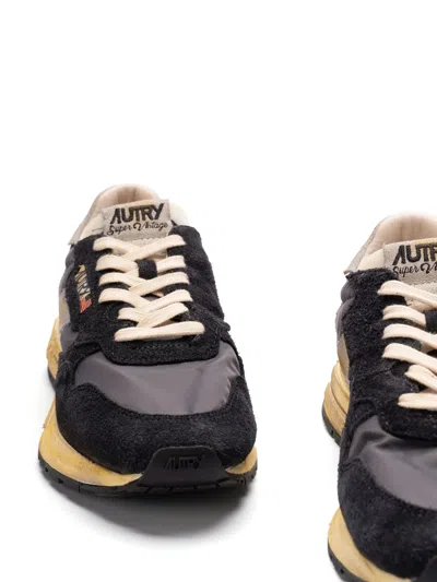 Autry Reelwind Low Suede And Shell Sneakers