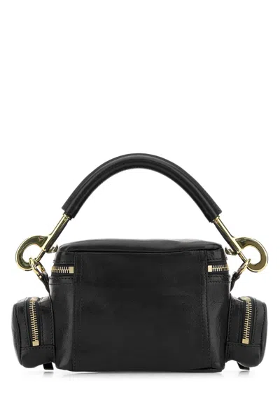 Chloé Chloe Women Petrol Blue Leather Camera Bag Handbag