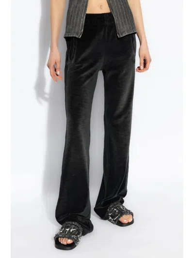 Diesel P-olaris Front Coated Pinstripe Pants