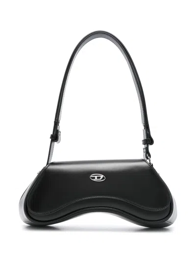 Diesel Play Leather Crossbody Bag