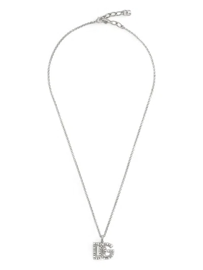 Dolce & Gabbana Necklace With Logo Pendant