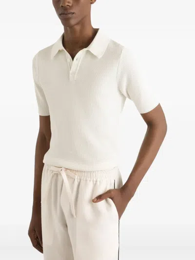 Dolce & Gabbana Short Sleeve Cotton Knit Polo