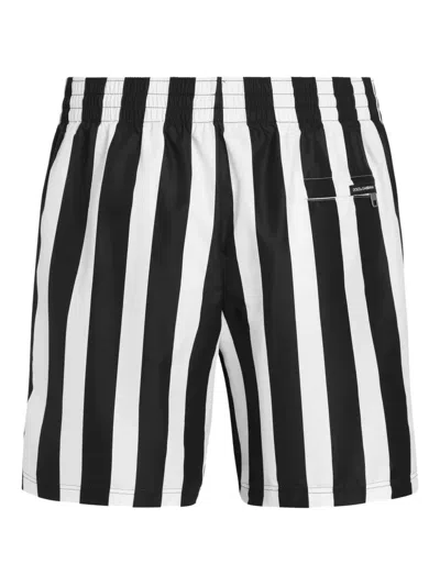 Dolce & Gabbana Striped Swim Shorts