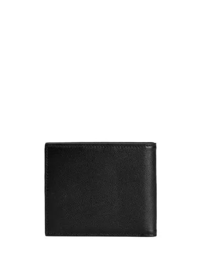 Dolce & Gabbana Black Wallet With Front Logo Detail