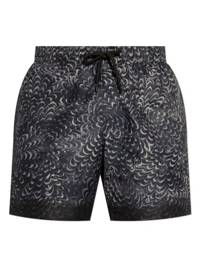 Dries Van Noten Phibbs Swim Shorts In Black