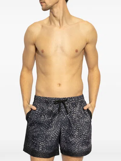 Dries Van Noten Phibbs Swim Shorts In Black