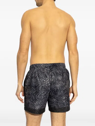 Dries Van Noten Phibbs Swim Shorts In Black