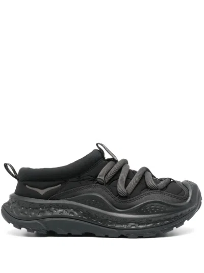 Hoka One One Ora Primo Lace-up Sneakers In Black