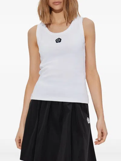Kenzo Tank Top "boke Flower 2.0" In Black