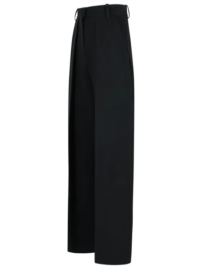 Khaite Satin Maris Tailored Trousers