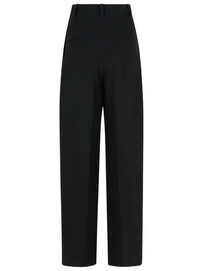 Khaite Satin Maris Tailored Trousers