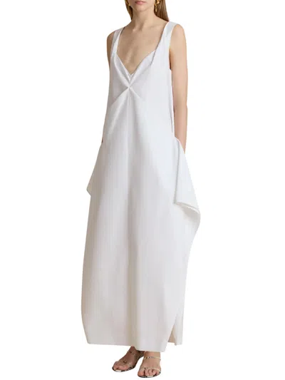 Khaite Kenith Cotton Dress