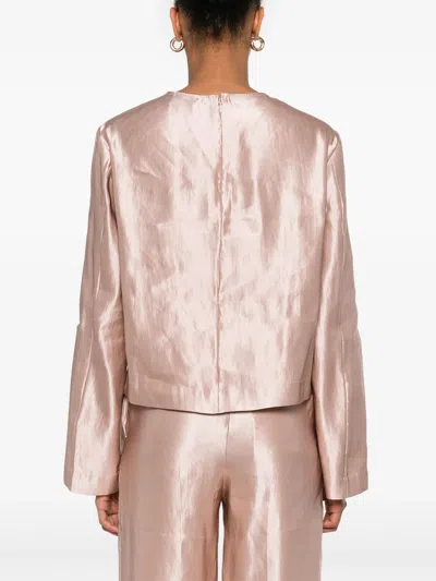 Loulou Studio Nino Round Neck Blouse Clothing