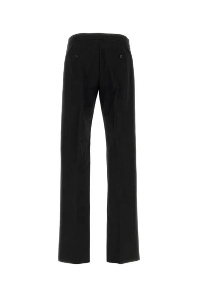 Alexander Mcqueen Straight-leg Tailored Trousers In Black