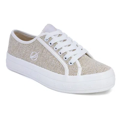 Nautica Womens Lace-up Sneaker In Multi