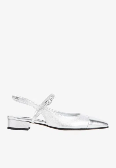 Carel Paris Oceano Ballerinas In Silver