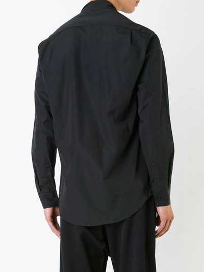 Shop Aganovich Longsleeve Shirt In Black