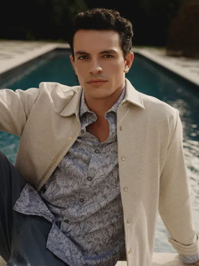 Robert Graham Kellan Jacket In Natural