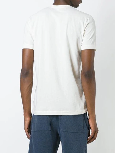 Shop James Perse Round Neck T-shirt In White