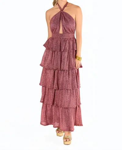 Buddylove Step Into Your Power Glitter Maxi In Valentine In Multi