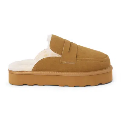 Matisse Stowe Slides In Chestnut In Pink