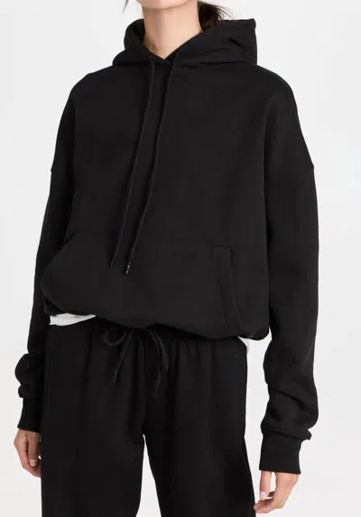 Wardrobe.nyc Wardrobe. Nyc Hooded Top In Black