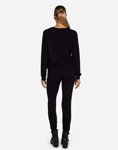 Lauren Moshi Noleta Stud Lightning Tiger In Black