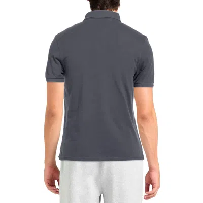 Alpha Studio Gray Cotton Polo Men's Shirt In Gray