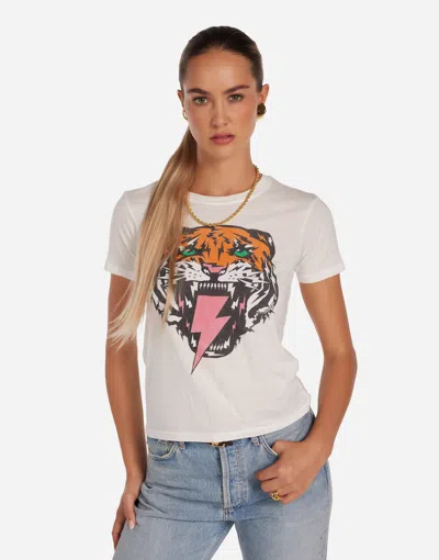 Lauren Moshi Ursula Lightning Tiger In Milk