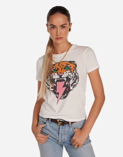 Lauren Moshi Ursula Lightning Tiger In Milk