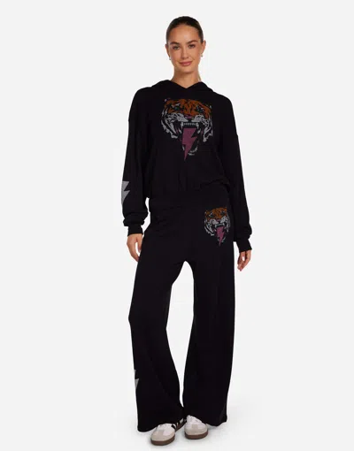 Lauren Moshi Yvette Lightning Tiger In Black