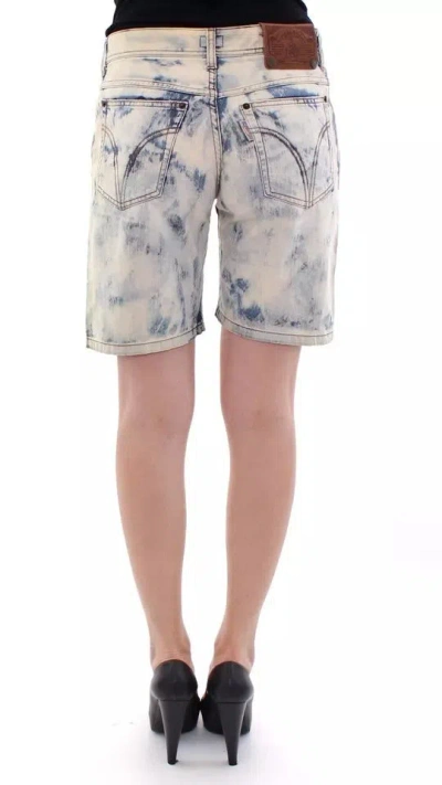 Dolce & Gabbana Blue D&g Cotton Washed Jeans Denim Shorts In Blue