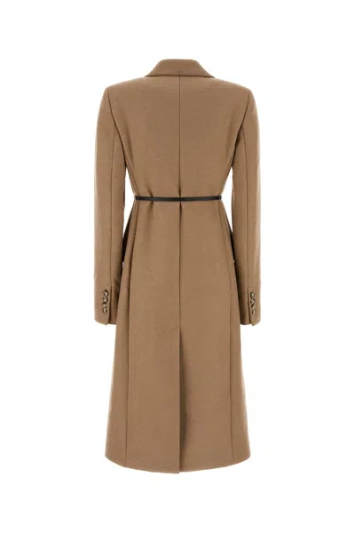 Sportmax Beige Wool Blend Ghia Coat