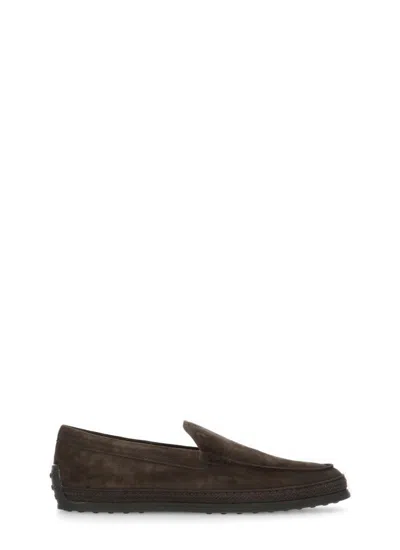 Tod's Flat Shoes In Brown