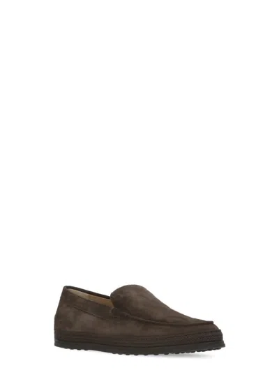 Tod's Flat Shoes In Brown