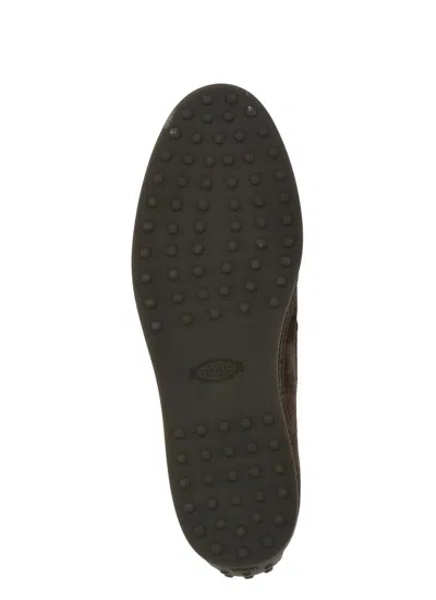 Tod's Flat Shoes In Brown