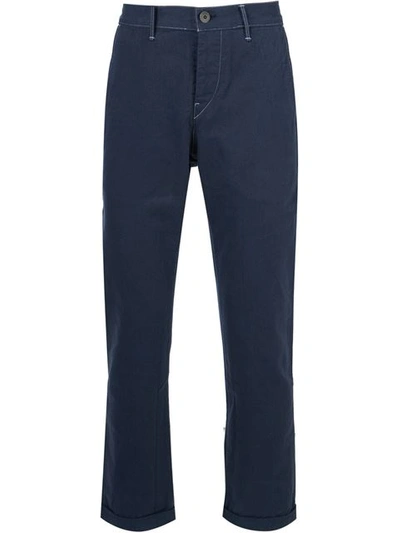 3x1 'm3' Cropped Trousers In Blue
