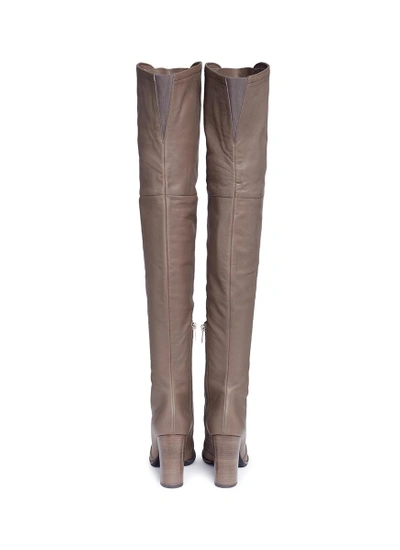Shop Jimmy Choo 'maloy 95' Buckle Crisscross Lace-up Leather Boots