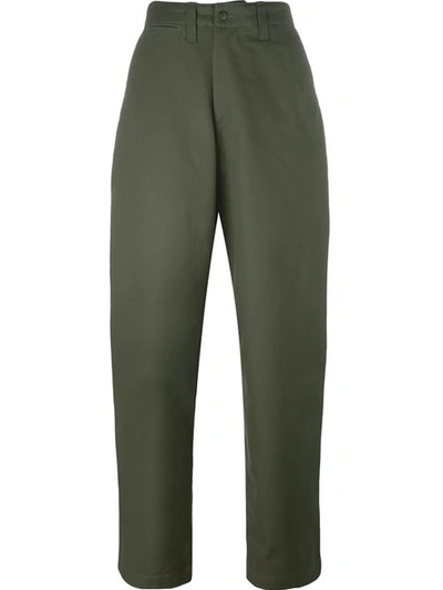 E. Tautz Field Trousers In Neutrals