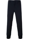 NEIL BARRETT cropped tapered trousers,ТОЛЬКОСУХАЯЧИСТКА