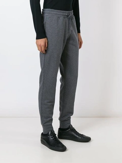 Shop Versace ' Gym' Track Pants In Grey