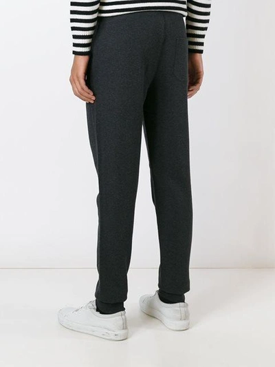 Shop Moncler Classic Track Pants - Grey