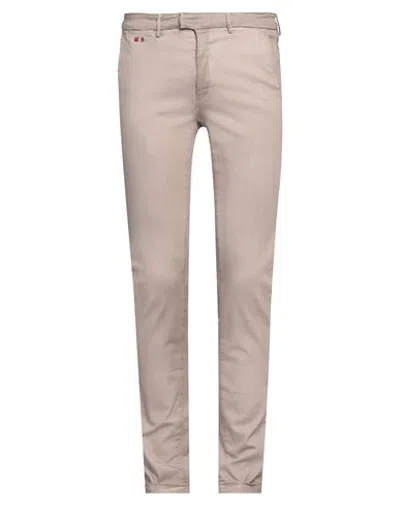 Tramarossa Man Jeans Taupe Size 31 Cotton, Polyester, Elastane In Grey