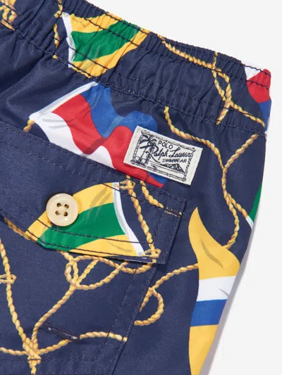 Polo Ralph Lauren Traveler Swim Trunk In Multicoloured