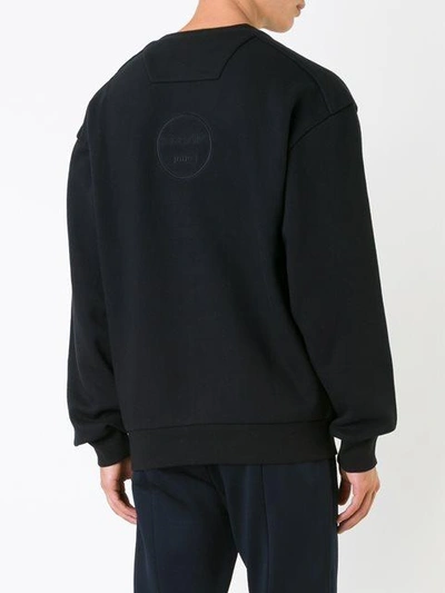 Shop Juunj Juun.j Juun.j X Hajime Sorayama Print Sweatshirt - Black