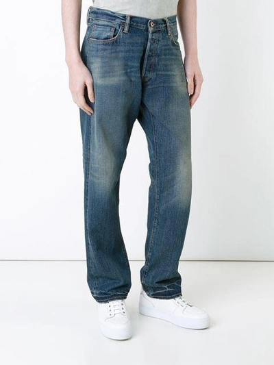 Shop Simon Miller Classic Straight-leg Jeans In Blue